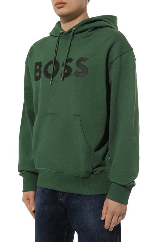фото Хлопковое худи boss