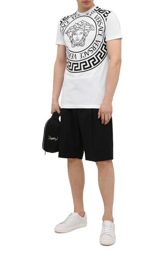 фото Хлопковая футболка versace