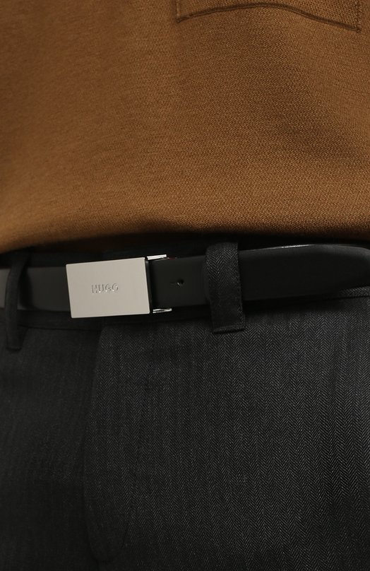 фото Кожаный ремень hugo