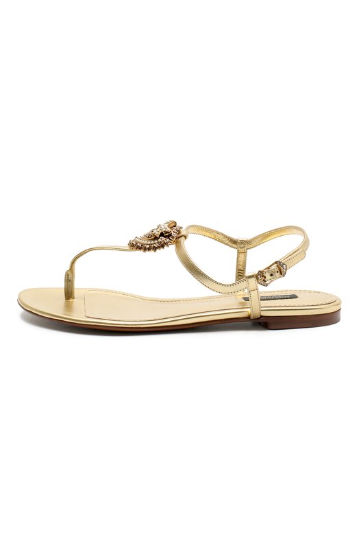 фото Кожаные сандалии dolce & gabbana