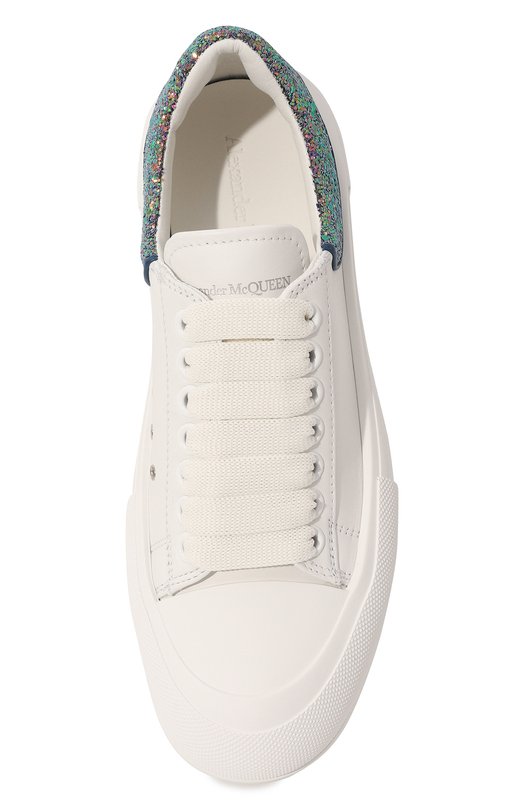 фото Кожаные кеды deck plimsoll alexander mcqueen