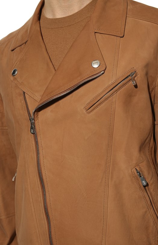 фото Кожаная куртка brunello cucinelli