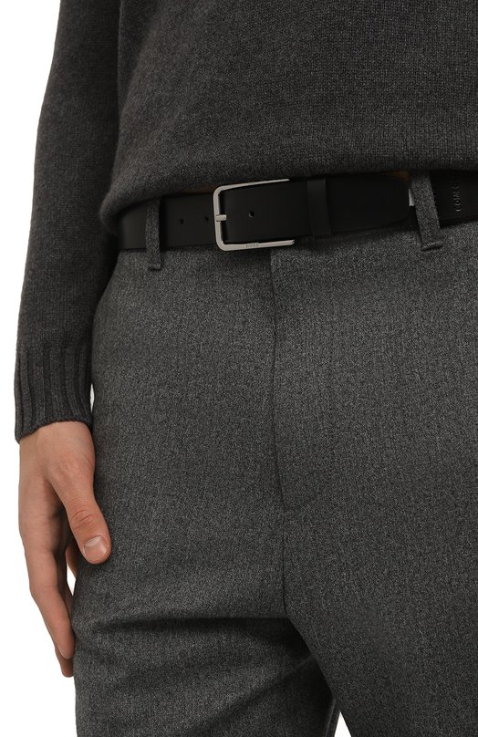 фото Кожаный ремень boss