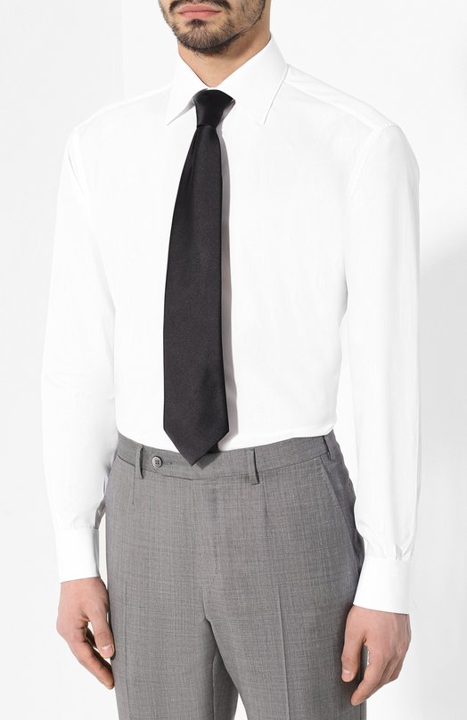 фото Хлопковая рубашка brioni