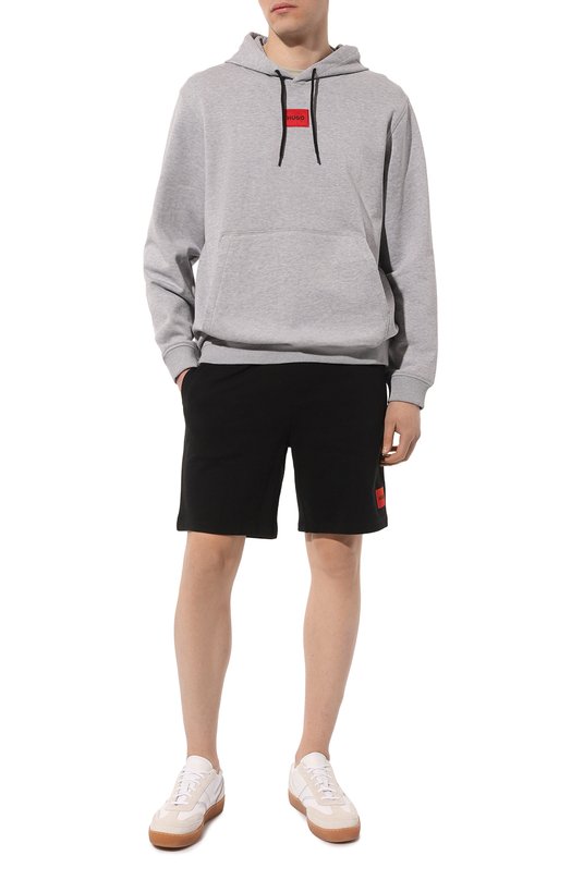 фото Хлопковое худи hugo