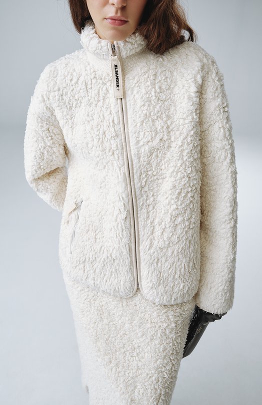 фото Хлопковая толстовка jil sander