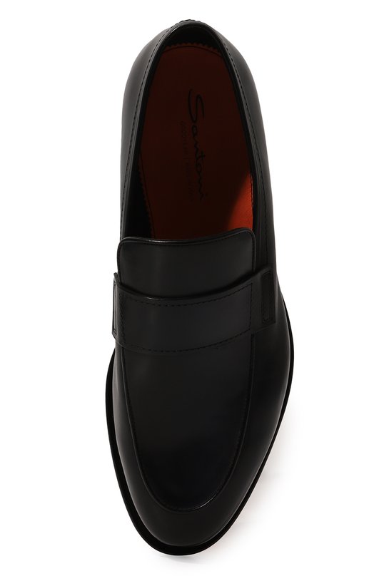 фото Кожаные лоферы santoni