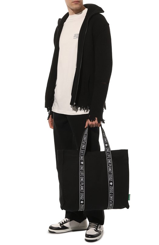 фото Текстильная сумка-шопер dsquared2