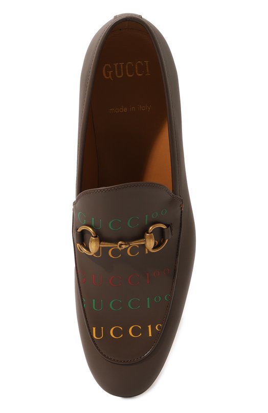 фото Кожаные лоферы gucci