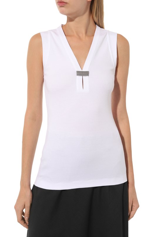 фото Хлопковый топ brunello cucinelli