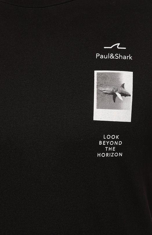 фото Хлопковая футболка paul&shark