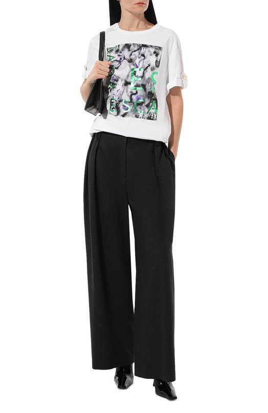 фото Хлопковая футболка escada sport