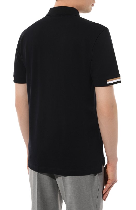 фото Хлопковое поло boss