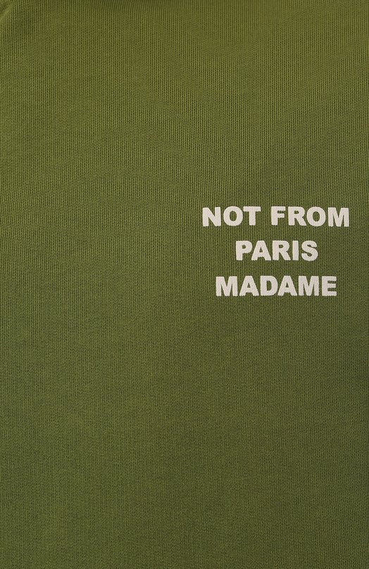 фото Хлопковое худи drole de monsieur