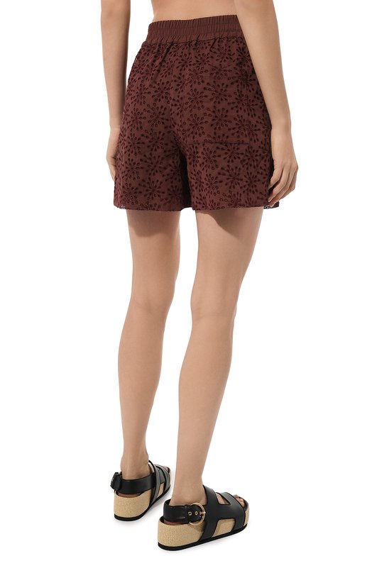 фото Хлопковые шорты brunello cucinelli