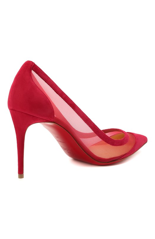 фото Комбинированные туфли galativi 85 christian louboutin