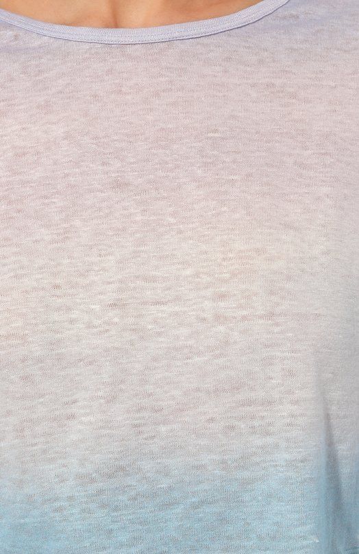 фото Льняная футболка canessa