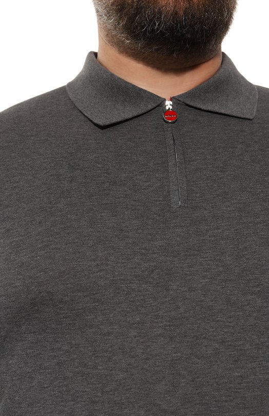 фото Хлопковое поло kiton