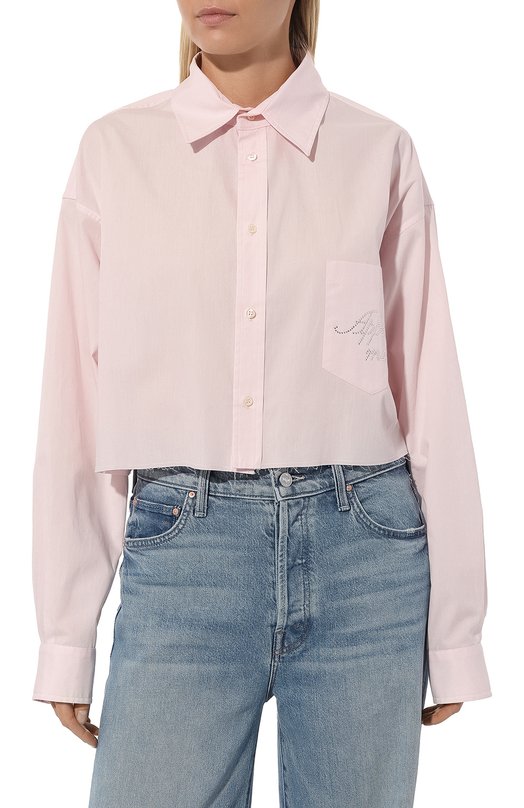 фото Хлопковая рубашка forte dei marmi couture