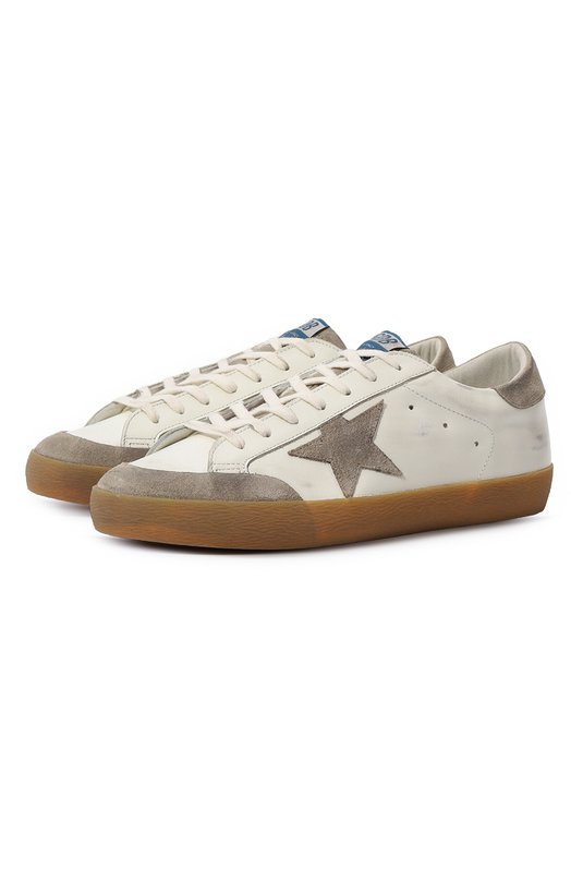 фото Кожаные кеды super-star golden goose deluxe brand