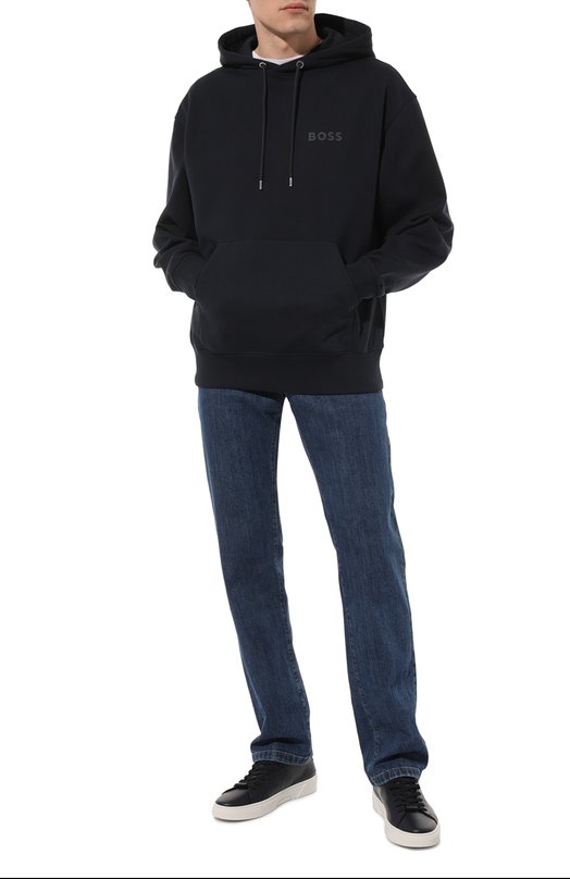 фото Хлопковое худи boss