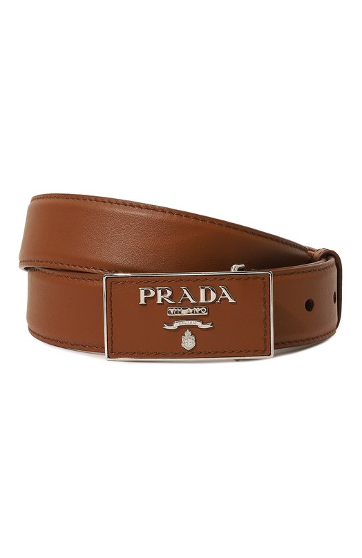 фото Кожаный ремень prada