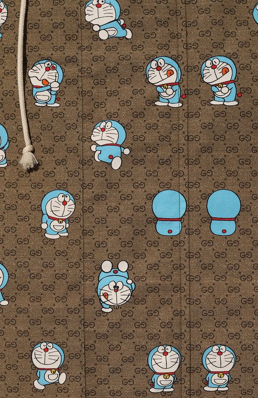 фото Хлопковый бомбер gucci x doraemon gucci