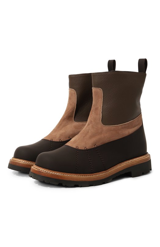 фото Комбинированные полусапоги andrea ventura firenze