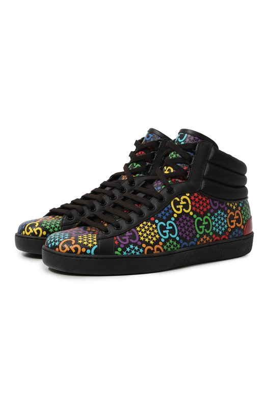 фото Кеды ace gg supreme psychedelic gucci