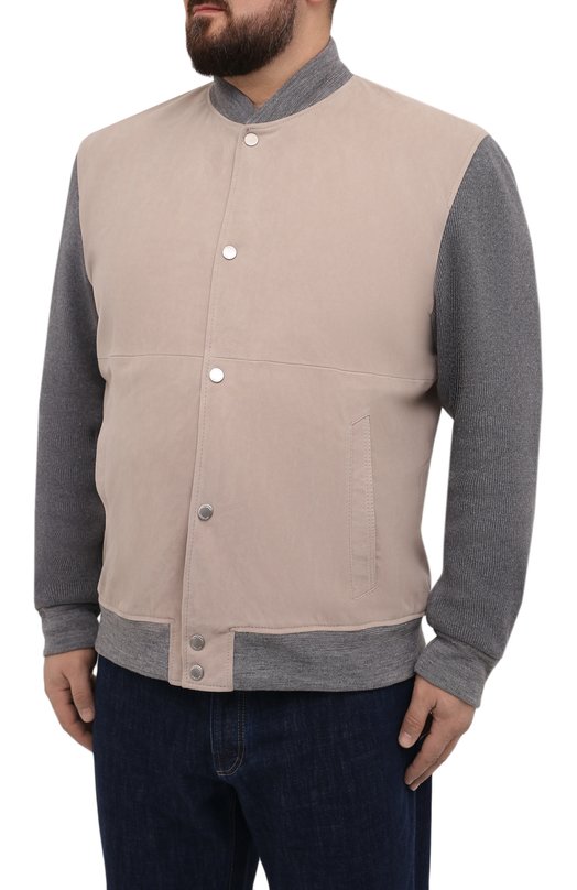 фото Комбинированный бомбер windsor