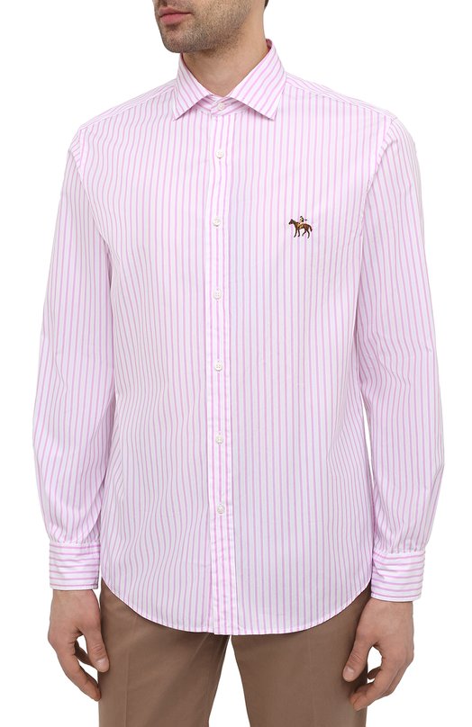 фото Хлопковая рубашка ralph lauren