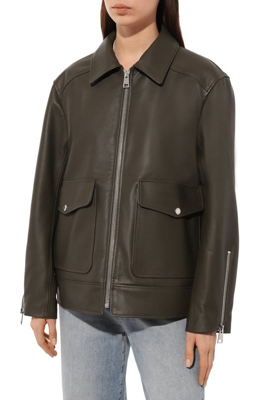 фото Кожаная куртка maslov