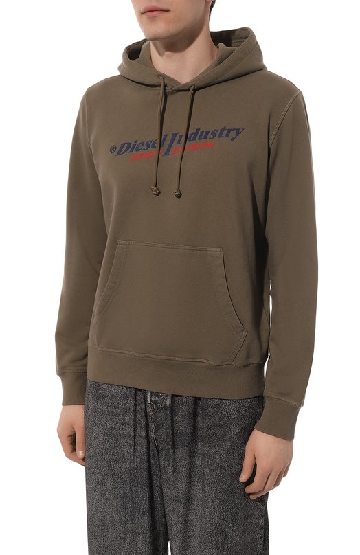 фото Хлопковое худи diesel