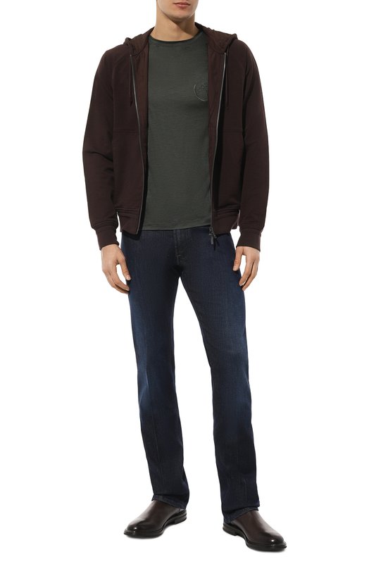 фото Хлопковая толстовка ermenegildo zegna