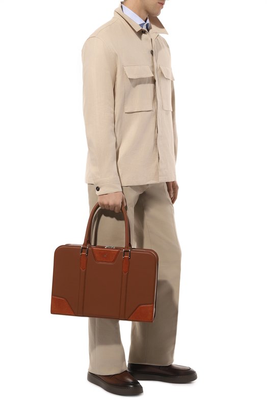 фото Кожаная сумка для ноутбука joyce lerme