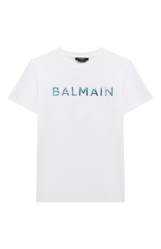 Хлопковая футболка Balmain