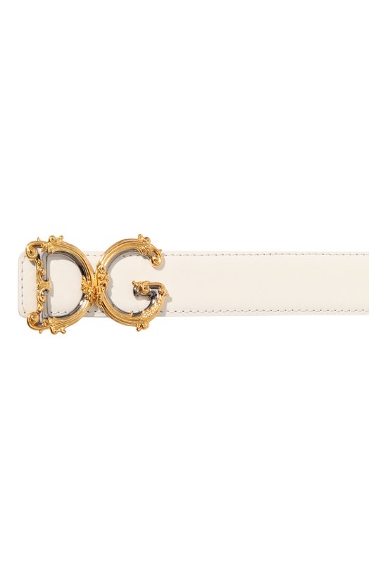 фото Кожаный ремень dg amor dolce & gabbana