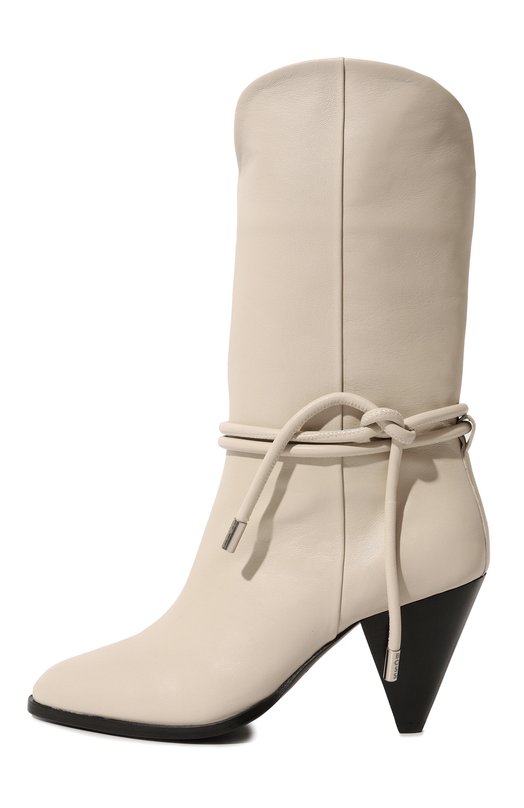 фото Кожаные сапоги boss