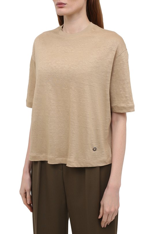 фото Льняная футболка loro piana