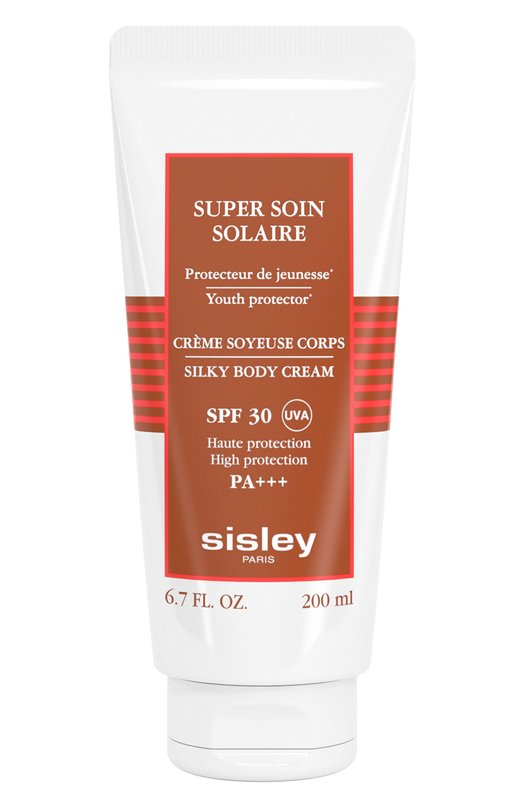 фото Солнцезащитный шелковистый крем для тела spf30 / pa+++ (200ml) sisley