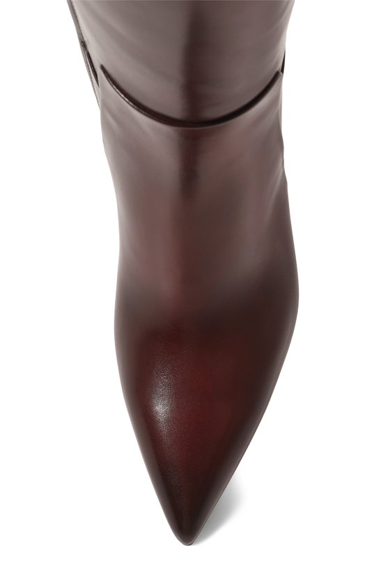 фото Кожаные сапоги santoni