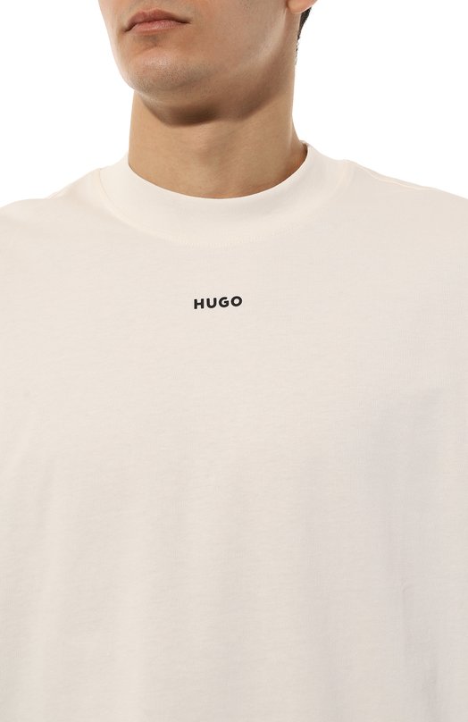 фото Хлопковый лонгслив hugo