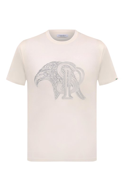 фото Хлопковая футболка stefano ricci