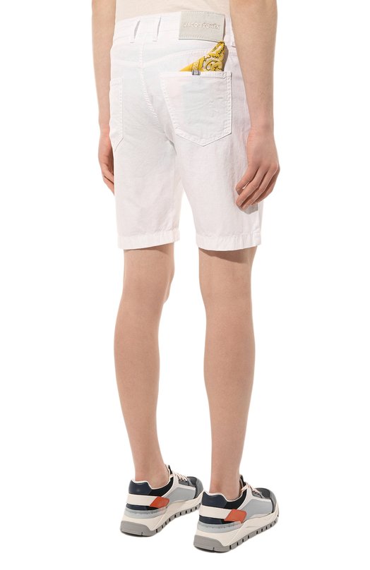 фото Шорты из хлопка и льна jacob cohen