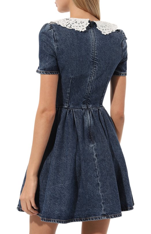 фото Джинсовое платье self-portrait