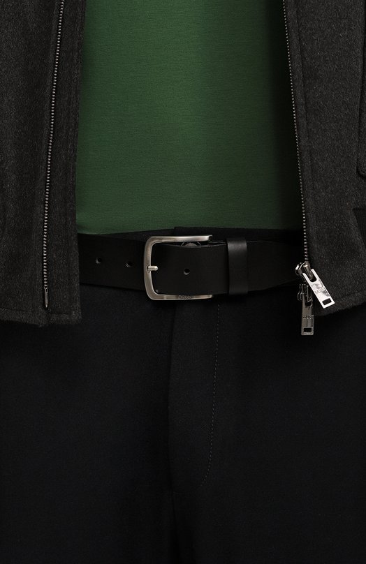 фото Кожаный ремень boss