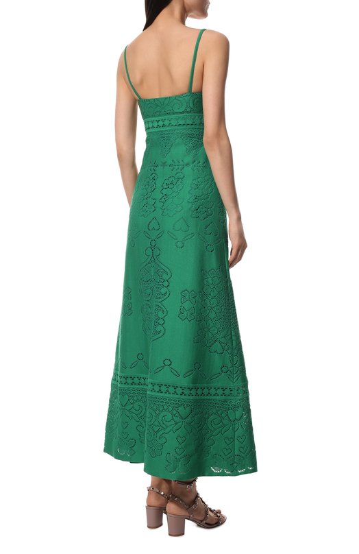 фото Хлопковое платье valentino