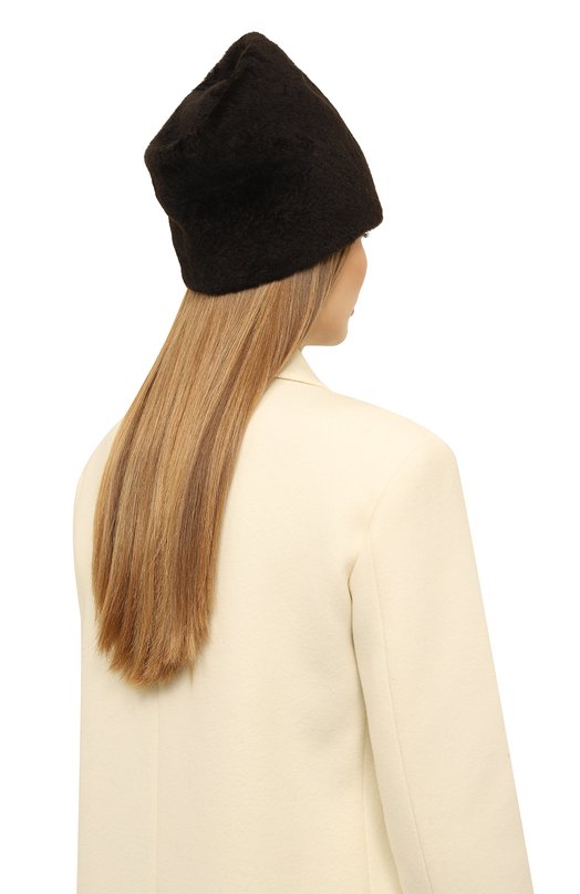 фото Шапка из овчины jil sander