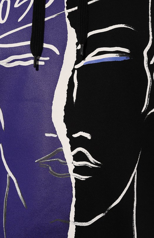 фото Хлопковое худи moschino