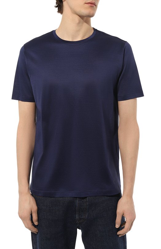 фото Хлопковая футболка corneliani